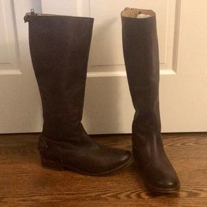 Frye Melissa button back boots